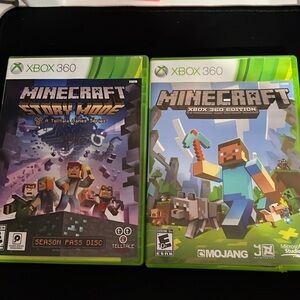 Minecraft and Minecraft Story Mode Bundle | XBOX 360